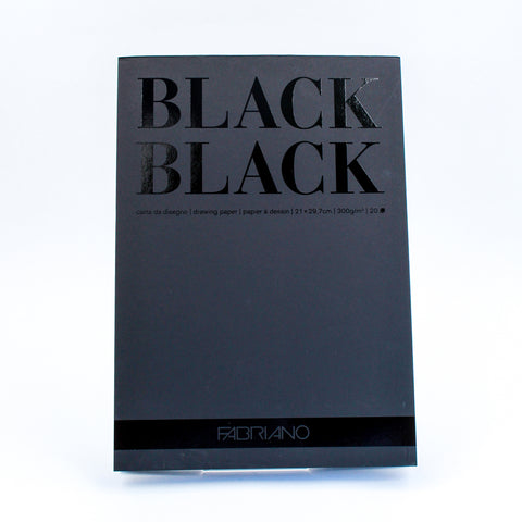 Block Fabriano Black Black