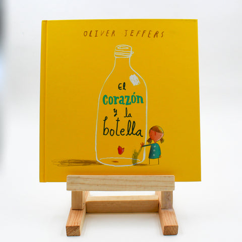 Libro "El Corazón Y La Botella" de Oliver Jeffers