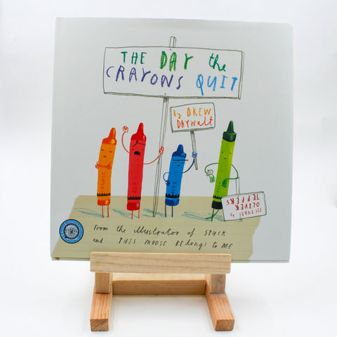 Libro "The Day The Crayons Quit" de Oliver Jeffers