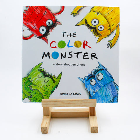 Libro "The Color Monster: A Story About Emotions" de Anna Lennas