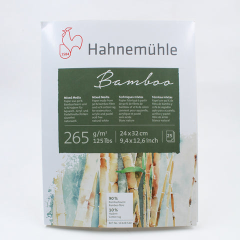 Block Bamboo Hahnemule Mixed Media
