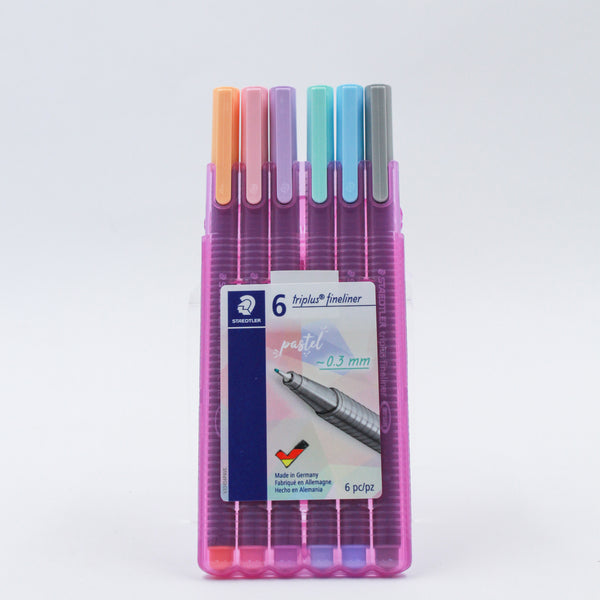 Rotuladores Staedtler Triplus Fineliner Pasteles c/6