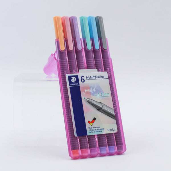 Rotuladores Staedtler Triplus Fineliner Pasteles c/6