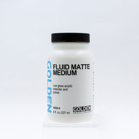Fluid Matte Medium Golden Acrylics
